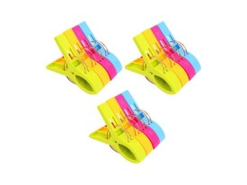 Broche plastico x4 mediano